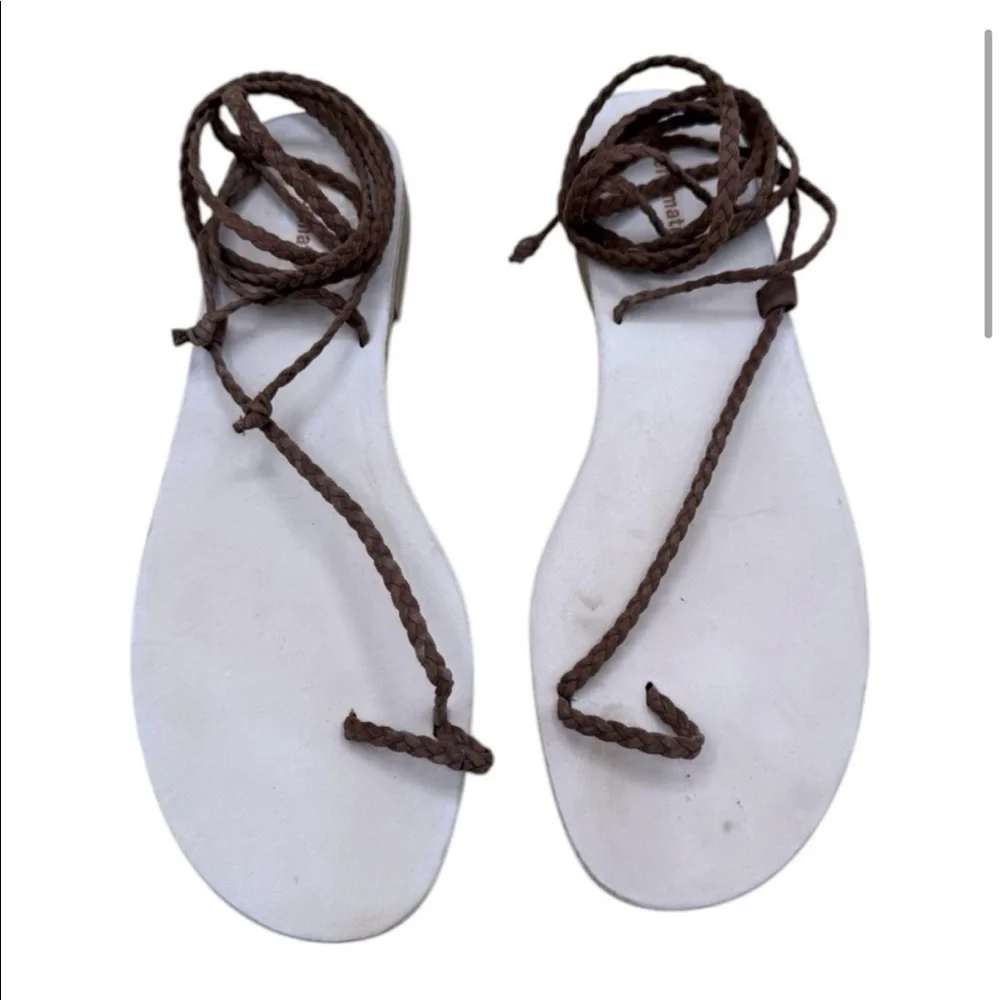 Brown Reformation Jeanne Sandal - Picture 1 of 7